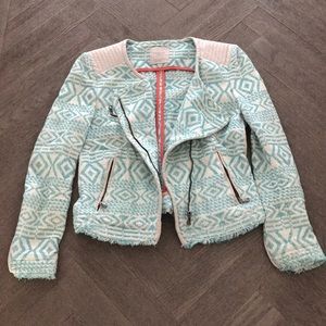 Zara Trafaluc Aztec Print Jacket